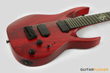 Solar Guitars A2.7TBR Trans Blood Red Matte 7-String Electric Guitar