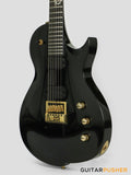 Solar Guitars GC1.6C Carbon Black Gloss Singlecut Electric Guitar