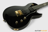 Solar Guitars GC1.6C Carbon Black Gloss Singlecut Electric Guitar
