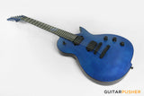Solar Guitars GC 2.6C Flame Blue Matte Singlecut Electric Guitar