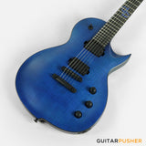 Solar Guitars GC 2.6C Flame Blue Matte Singlecut Electric Guitar