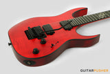 Solar Guitars S1.6 Electric Guitar w/ Floyd Rose - Flame Blood Red Matte