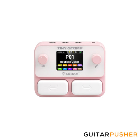 SORAN JME-03A Tiny Stomp Multi-Effects Processor - Pink