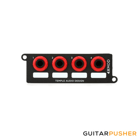 Temple Audio Design 4X MOD 4-Way Jack Patch Module