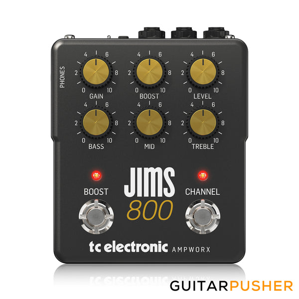 ギター TC Electronic  Ampworx JIMS 800 PREAMP TC Electronic | Product | JIMS 800 PREAMP