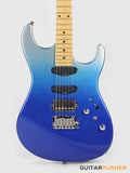 Tagima Brazil Series Stella H3 HSS S Style Electric Guitar (Fade Metallic Blue) Maple Fingerboard