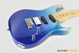 Tagima Brazil Series Stella H3 HSS S Style Electric Guitar (Fade Metallic Blue) Maple Fingerboard