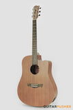 Tagima Kansas Mahogany Dreadnought Cutaway Acoustic-Electric Guitar - Natural