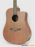 Tagima Kansas Mahogany Dreadnought Cutaway Acoustic-Electric Guitar - Natural