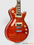 Tagima Mirach FL Flamed Maple Top Les Paul (Transparent Amber)