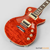 Tagima Mirach FL Flamed Maple Top Les Paul (Transparent Amber)