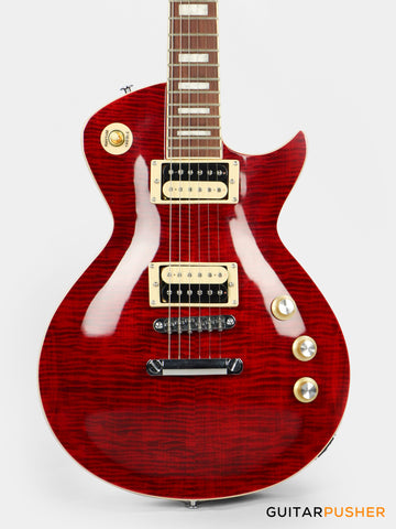 Tagima Mirach FL Flamed Maple Top Les Paul (Transparent Red)