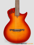 Tagima Modena Nylon String Thinline Acoustic-Electric Guitar - Cherry Burst
