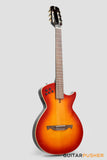 Tagima Modena Nylon String Thinline Acoustic-Electric Guitar - Cherry Burst