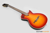 Tagima Modena Nylon String Thinline Acoustic-Electric Guitar - Cherry Burst
