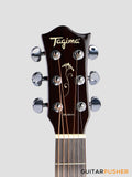 Tagima Modena Steel String Thinline Acoustic-Electric Guitar - Transparent Blue