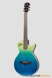Tagima Modena Steel String Thinline Acoustic-Electric Guitar - Transparent Blue
