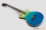 Tagima Modena Steel String Thinline Acoustic-Electric Guitar - Transparent Blue