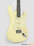 Tagima TG-500 S-Style Woodstock Series - White Vintage (Ebony Fingerboard/Alpine White Pickguard)