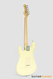 Tagima TG-500 S-Style Woodstock Series - White Vintage (Ebony Fingerboard/Alpine White Pickguard)