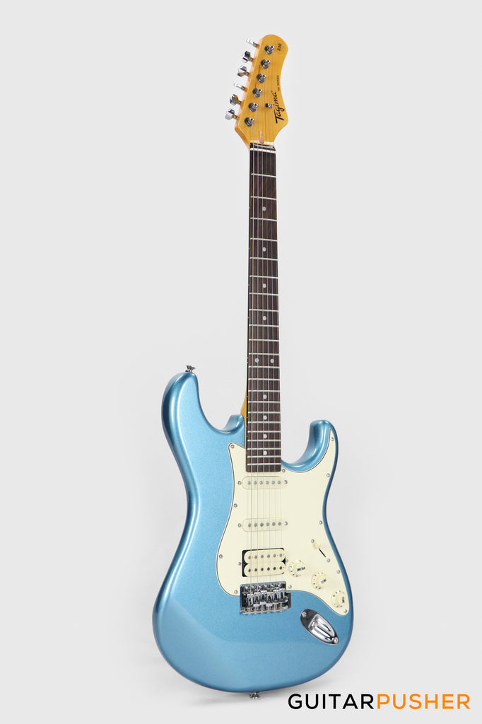 Tagima TG-530 PRO Stratocaster Woodstock Series - Lake Placid Blue ...