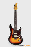 Tagima TG-530 PRO Stratocaster Woodstock Series - Vintage Sunburst (Rosewood Fingerboard/Tortoise Pickguard)