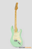 Tagima TG-530 S-Style Woodstock Series - Surf Green (Maple Fingerboard/Alpine White Pickguard)