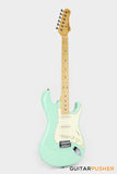 Tagima TG-530 Stratocaster Woodstock Series Surf Green - Maple/Vintage White