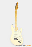 Tagima TG-530 S-Style Woodstock Series - Vintage White (Maple Fingerboard/Cream Pickguard)