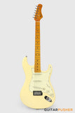 Tagima TG-530 S-Style Woodstock Series - Vintage White (Maple Fingerboard/Mint Green Pickguard) (Copy)