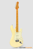 Tagima TG-530 S-Style Woodstock Series - Vintage White (Maple Fingerboard/Mint Green Pickguard) (Copy)