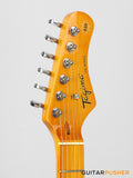 Tagima TG-530 S-Style Woodstock Series - Vintage White (Maple Fingerboard/Mint Green Pickguard) (Copy)