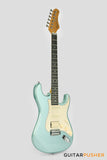 Tagima TG-540 HSS S-Style Woodstock Series Lake Placid Blue (Ebony Fingerboard/Alpine White Pickguard)