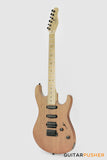 Tagima Stella NTM HSS S Style Electric Guitar (Natural) Maple Fingerboard