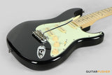 Tagima New T-635 Classic Series S Style Electric Guitar - Black (Maple Fingerboard/Mint Green Pickguard)