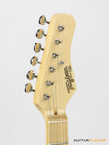 Tagima New T-635 Classic Series S Style Electric Guitar - Black (Maple Fingerboard/Tortoise Shell Pickguard)
