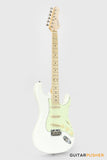 Tagima New T-635 Classic Series S Style Electric Guitar - Olympic White (Maple Fingerboard/Mint Green Pickguard)