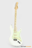Tagima New T-635 Classic Series S Style Electric Guitar - Olympic White (Maple Fingerboard/Mint Green Pickguard)
