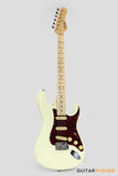 Tagima T-635 Stratocaster - Olympic White (Maple Fingerboard /Tortoise Pickguard)