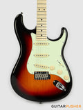 Tagima New T-635 Classic Series S Style Electric Guitar - Sunburst (Maple Fingerboard/Mint Green Pickguard)