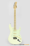 Tagima New T-635 Classic Series S Style Electric Guitar - Vintage White (Maple Fingerboard/Mint Green Pickguard)