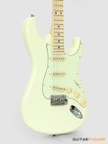 Tagima New T-635 Classic Series S Style Electric Guitar - Vintage White (Maple Fingerboard/Mint Green Pickguard)