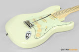 Tagima New T-635 Classic Series S Style Electric Guitar - Vintage White (Maple Fingerboard/Mint Green Pickguard)