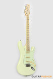 Tagima New T-635 Classic Series S Style Electric Guitar - Vintage White (Maple Fingerboard/Mint Green Pickguard)