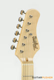 Tagima New T-635 Classic Series S Style Electric Guitar - Vintage White (Maple Fingerboard/Mint Green Pickguard)