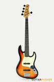 Tagima TW-73 JB Bass 5-String - Vintage Sunburst (Rosewood Fingerboard/Mint Green Pickguard)