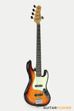 Tagima TW-73 JB Bass 5-String - Vintage Sunburst (Rosewood Fingerboard/Mint Green Pickguard)