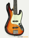 Tagima TW-73 JB Bass 5-String - Vintage Sunburst (Rosewood Fingerboard/Mint Green Pickguard)