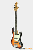 Tagima TW-73 JB Bass 5-String - Vintage Sunburst (Rosewood Fingerboard/Mint Green Pickguard)