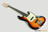 Tagima TW-73 JB Bass 5-String - Vintage Sunburst (Rosewood Fingerboard/Mint Green Pickguard)